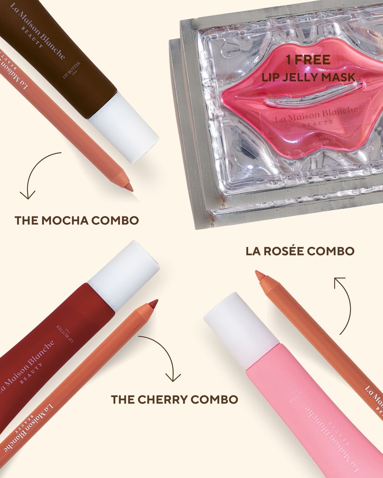 The Love Combos | Lip Balm & Lip Liner | Custom yours