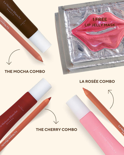 The Love Combos | Lip Balm & Lip Liner | Custom yours